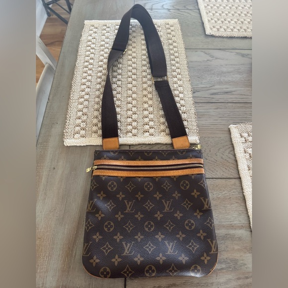 Louis Vuitton Dark Brown Monogram Shoulder Bag - Picture 1 of 16